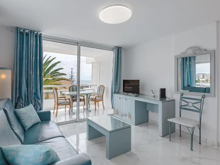 דירות פלאייה דה לאס אמריקס New Blue Seaside View Ponderosa, In Costa Adeje